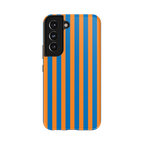 Go New York | Blue & Orange Stripes Case