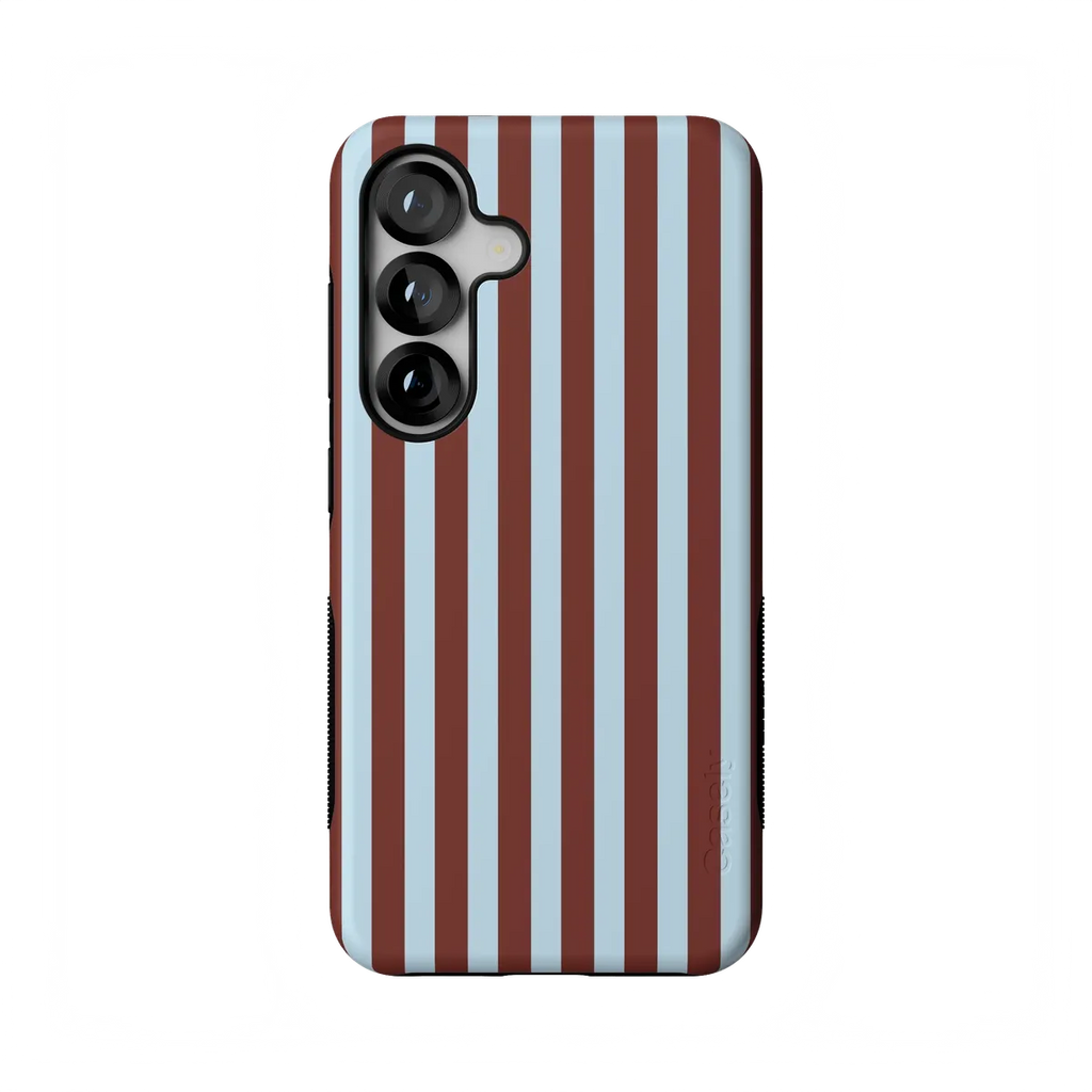 Sunday in Brooklyn | Blue Stripes Case