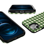 Checked Twice | Green Plaid Case