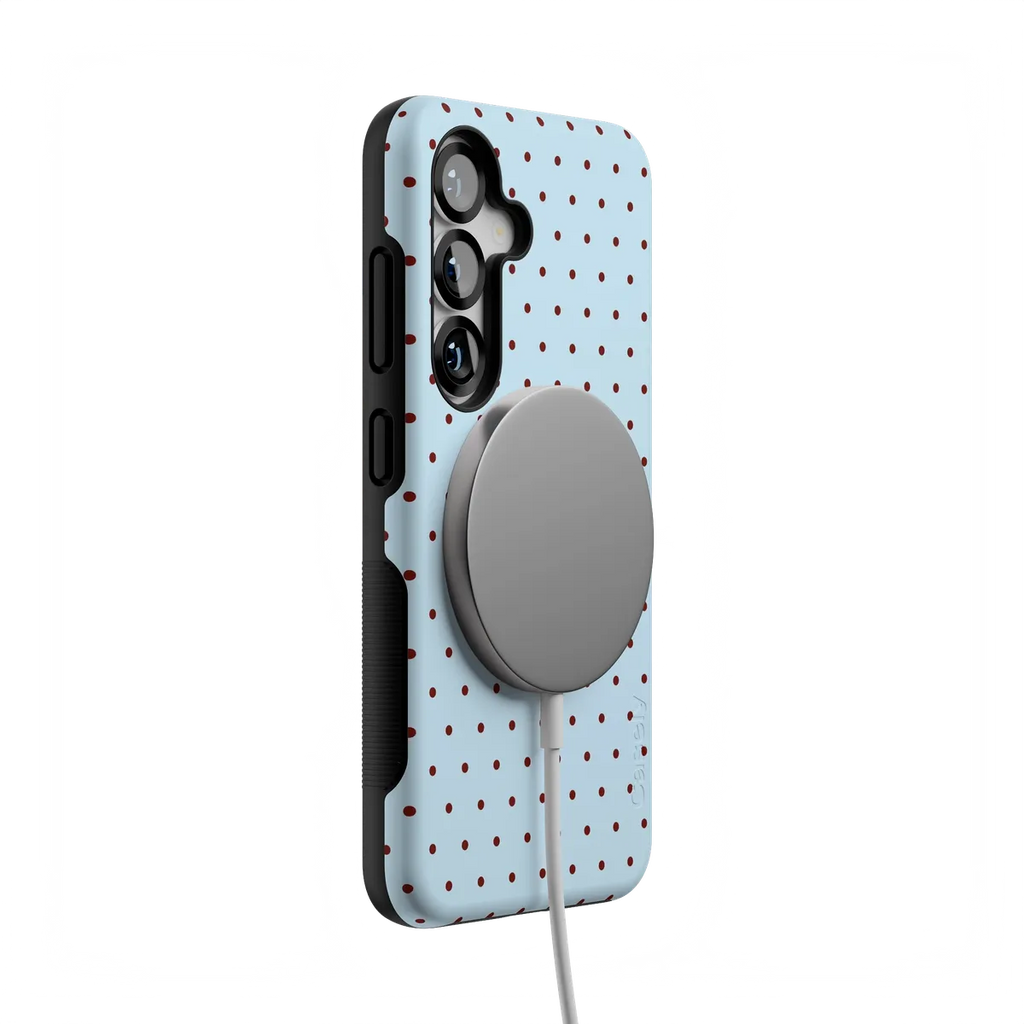 On the Dot | Blue Polka Dot Case