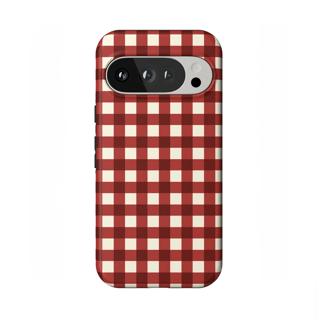 Checked Twice | Red Plaid Case