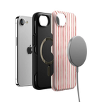 Pretty in Pastel | Blush Stripes Case