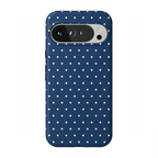 On the Dot | Navy Polka Dot Case