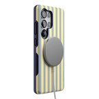 Coastline Stripes | Blue & Yellow Case