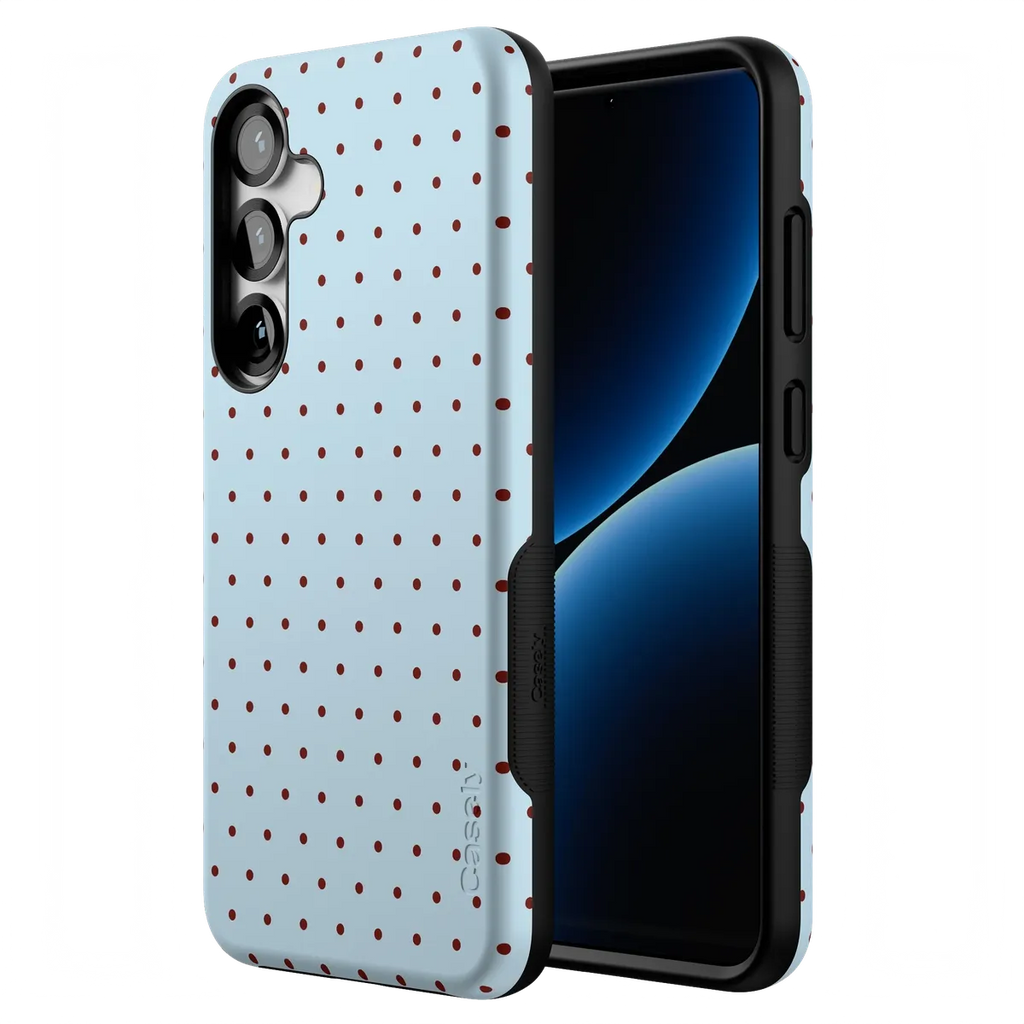 On the Dot | Blue Polka Dot Case