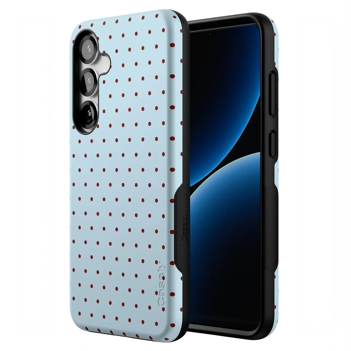 On the Dot | Blue Polka Dot Case
