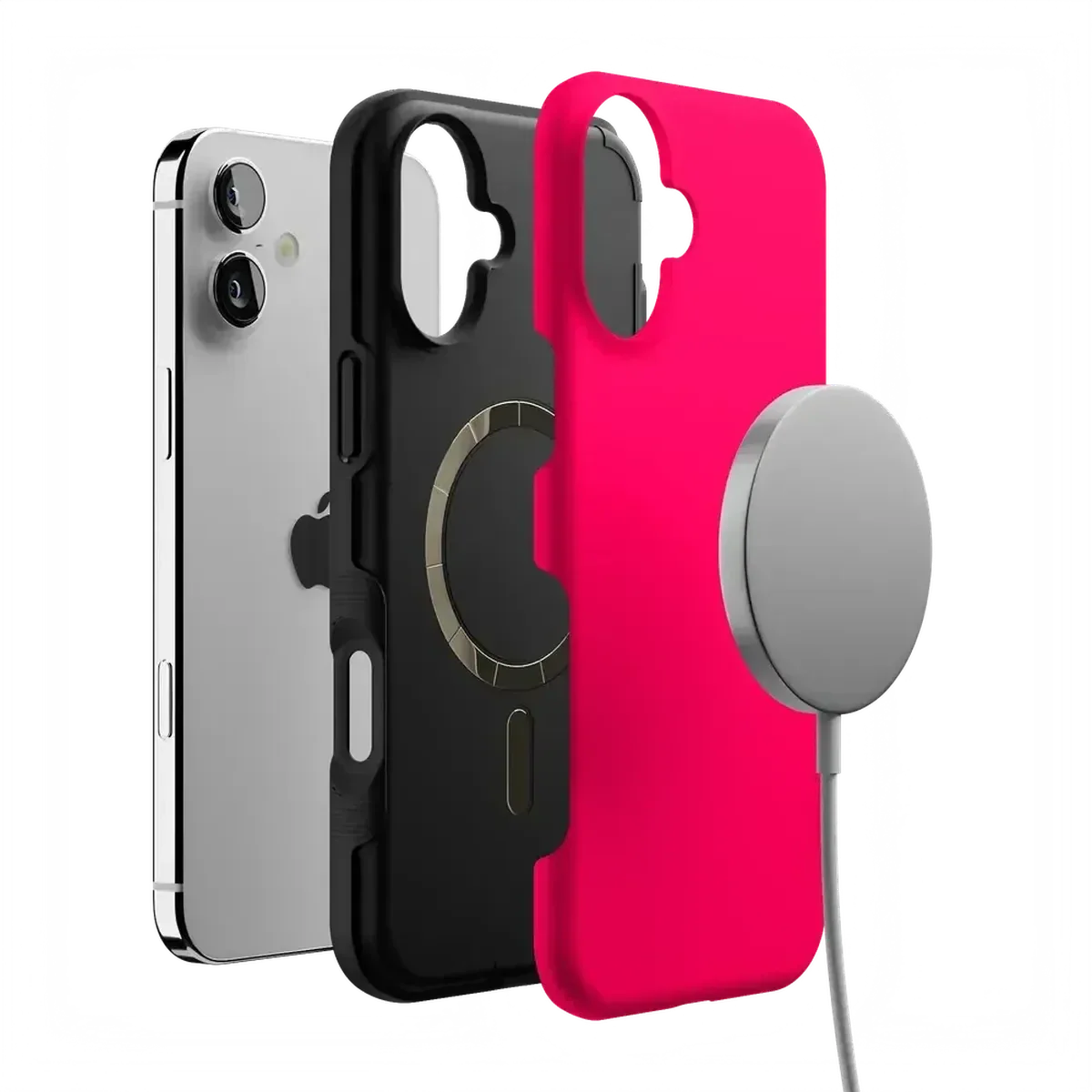 Think Pink | Solid Neon Pink Case