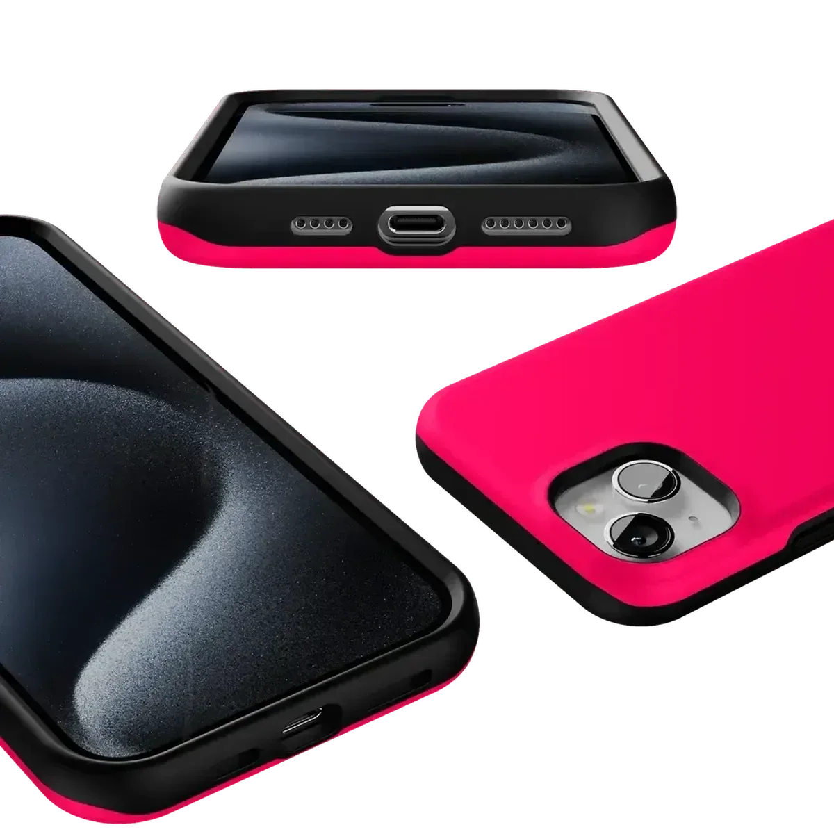 Think Pink | Solid Neon Pink Case