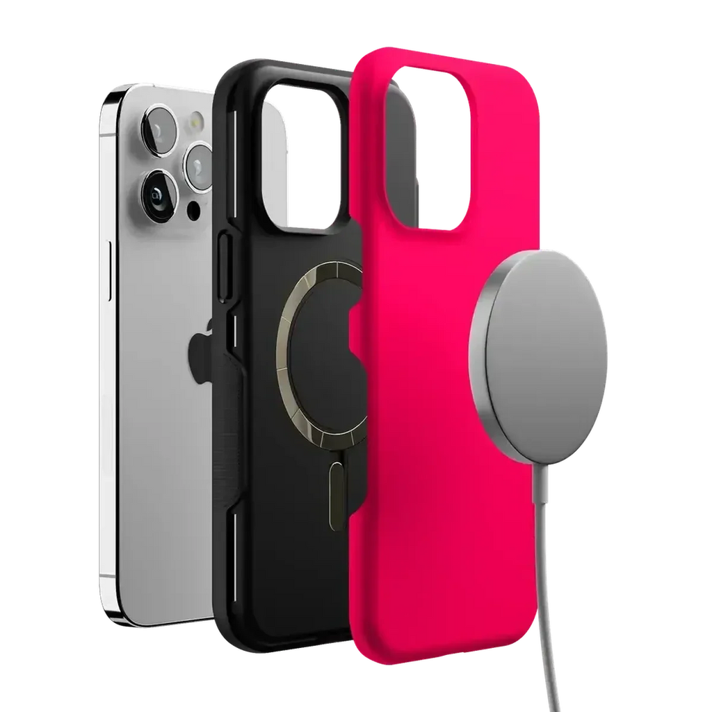 Think Pink | Solid Neon Pink Case