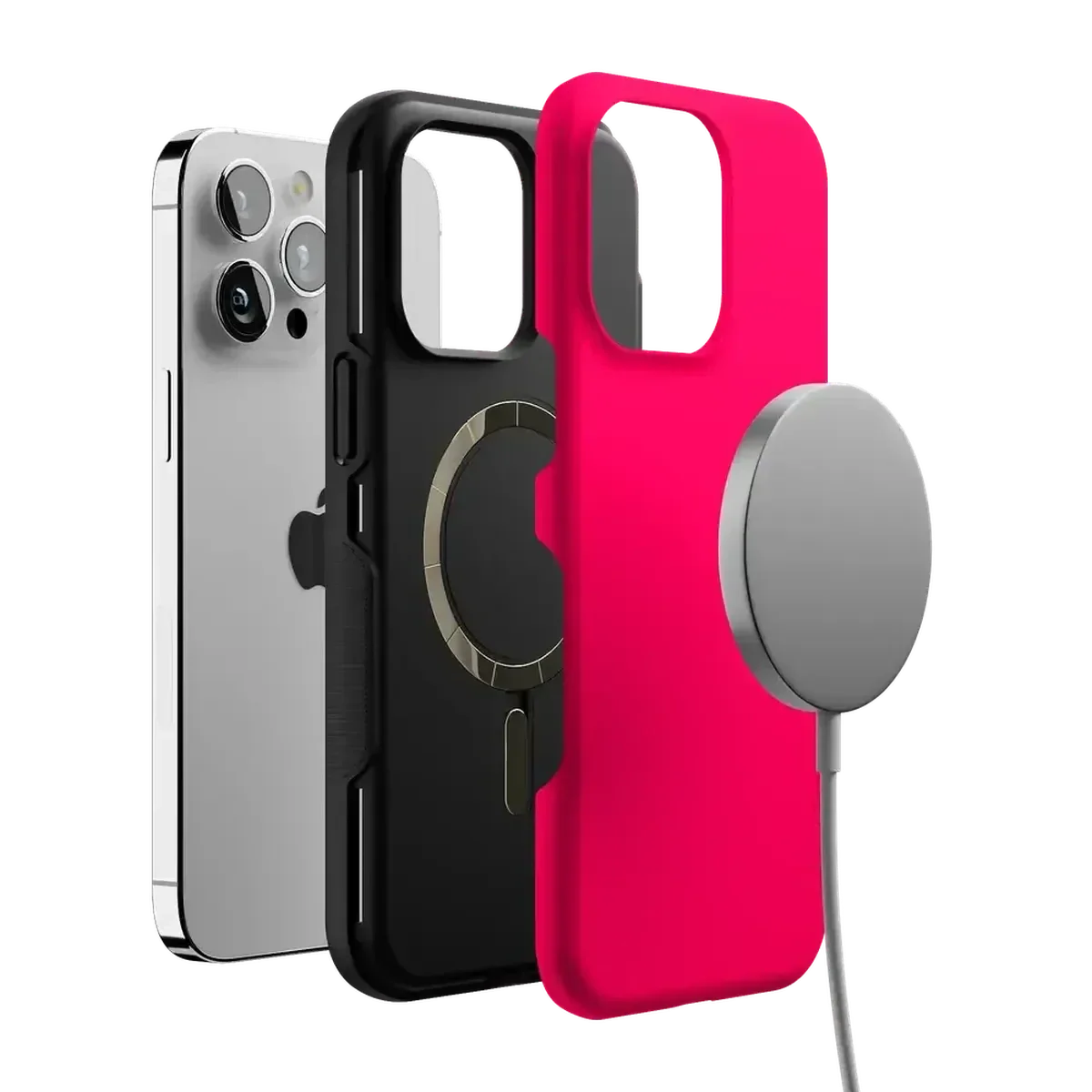 Think Pink | Solid Neon Pink Case