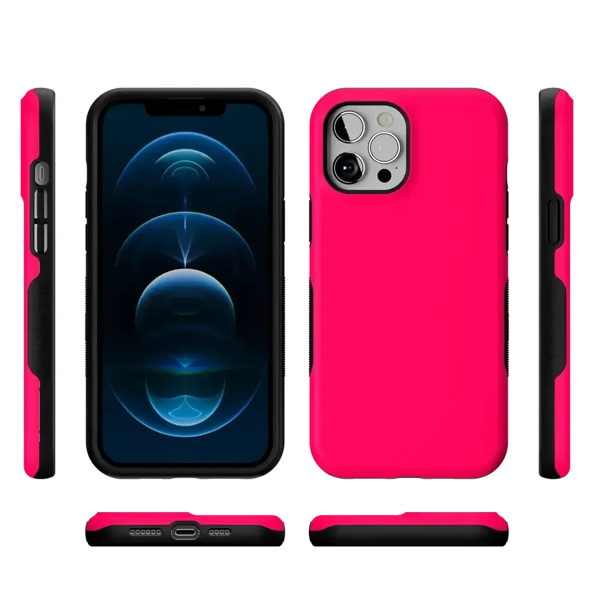 Think Pink | Solid Neon Pink Case