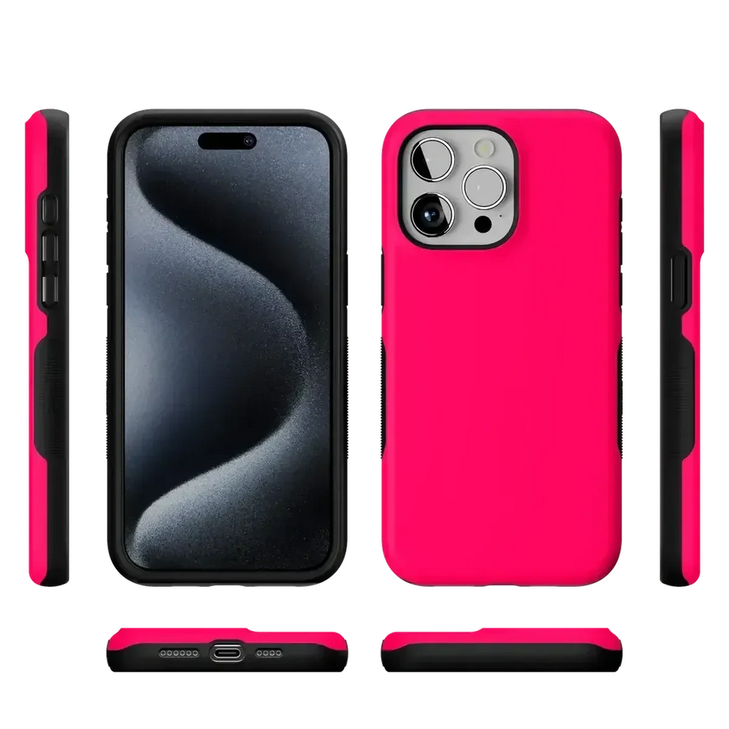 Think Pink | Solid Neon Pink Case