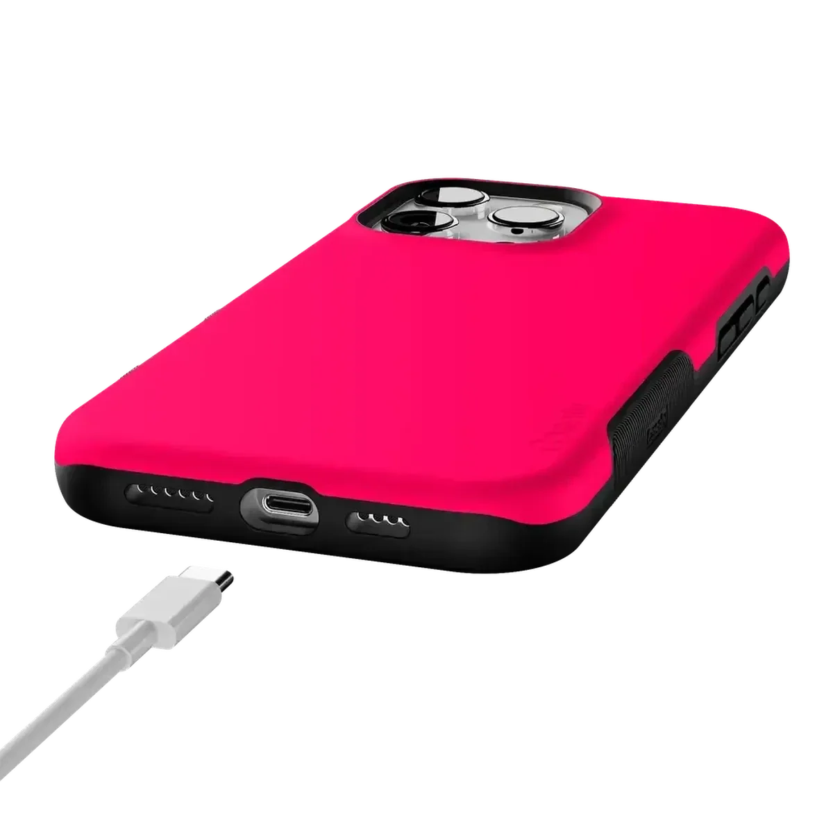 Think Pink | Solid Neon Pink Case