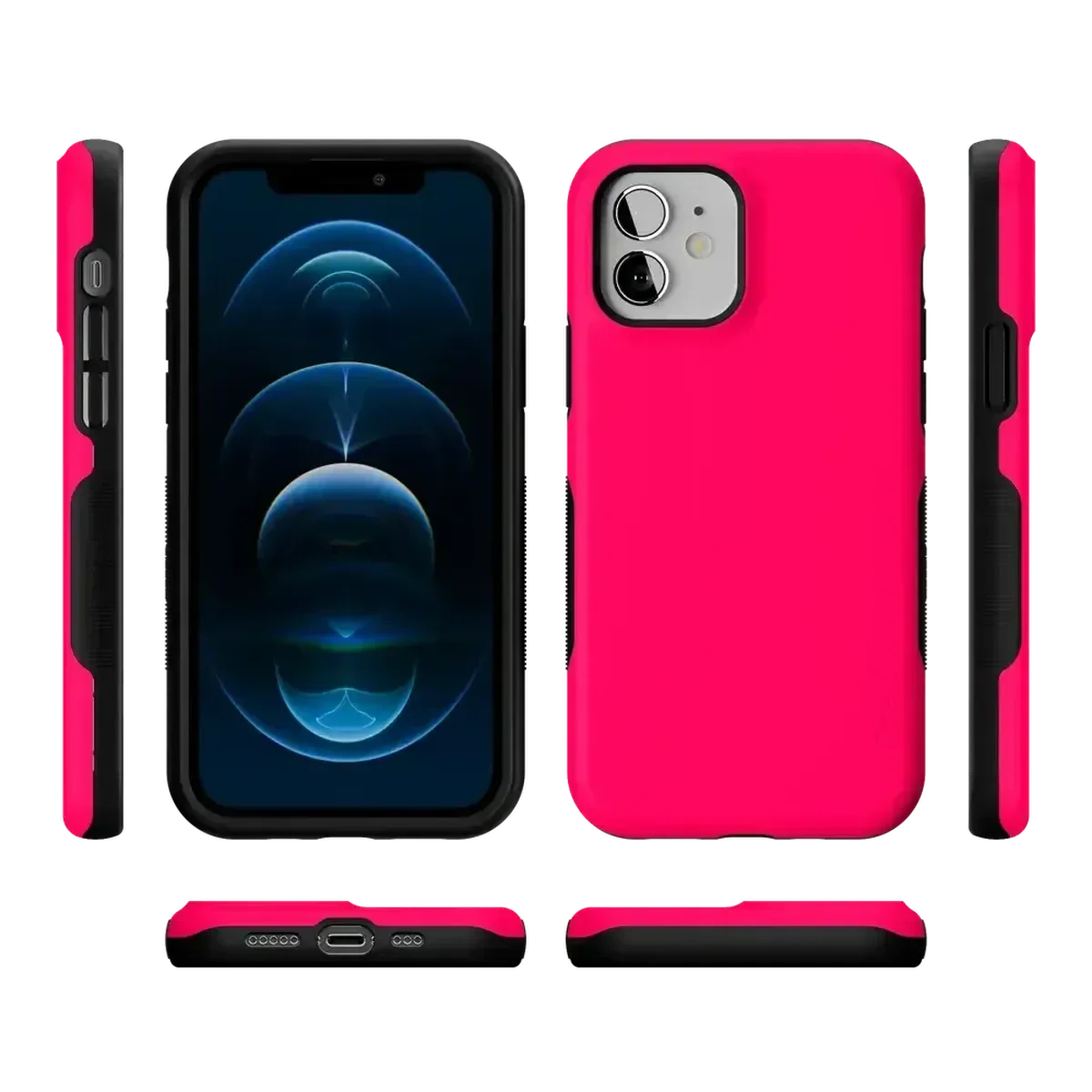 Think Pink | Solid Neon Pink Case