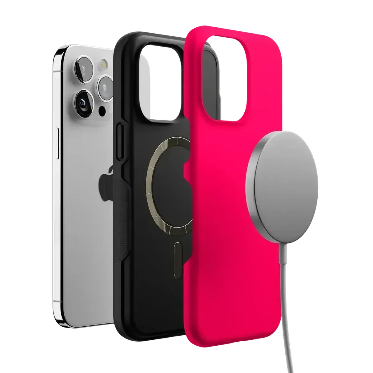 Think Pink | Solid Neon Pink Case
