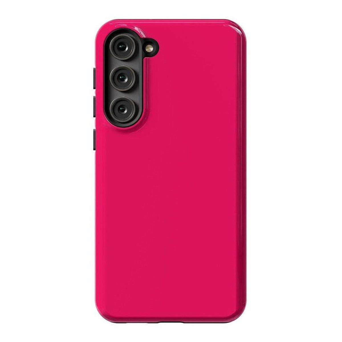 Think Pink | Solid Neon Pink Samsung Case