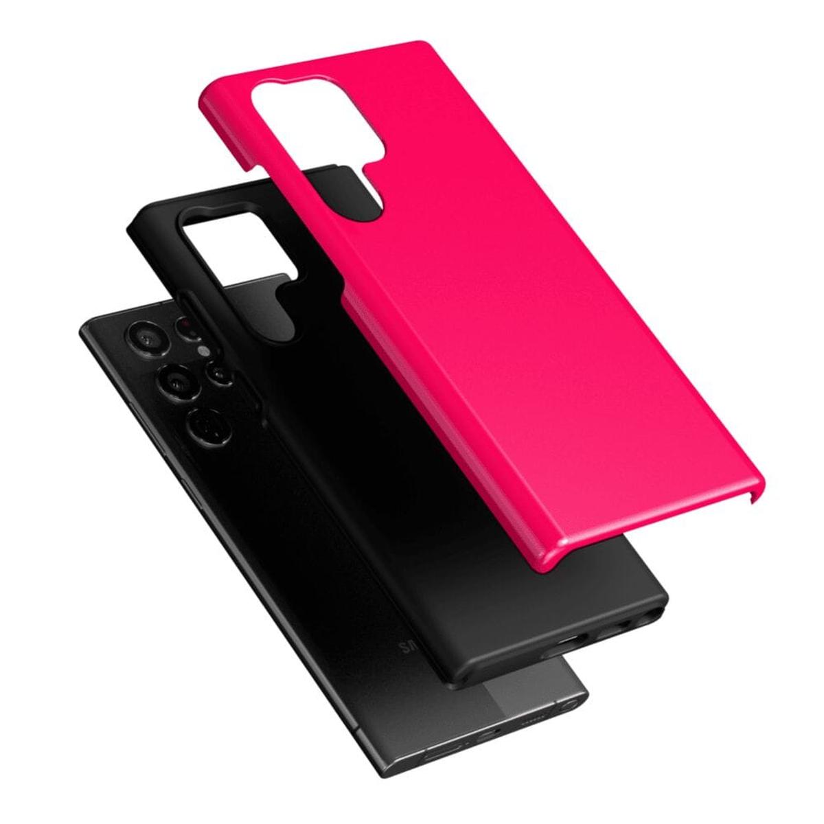 Think Pink | Solid Neon Pink Samsung Case