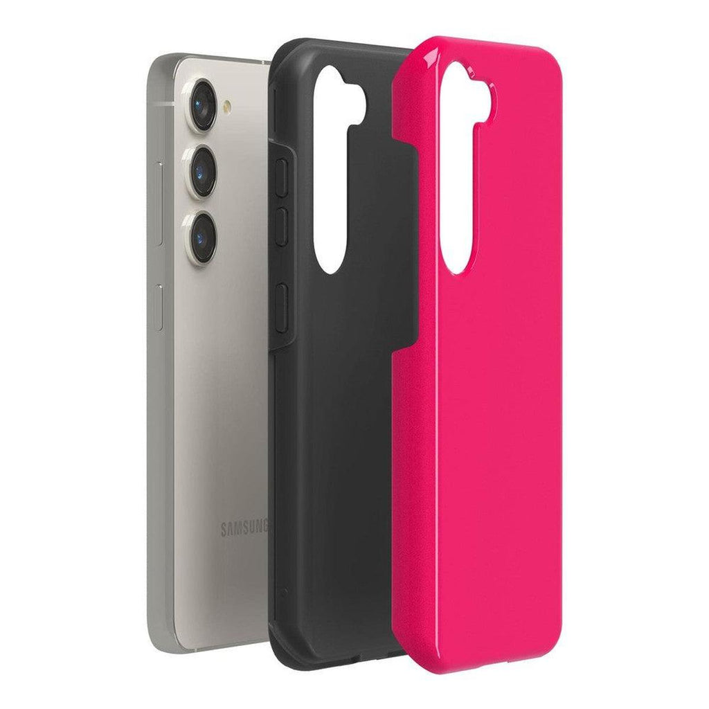 Think Pink | Solid Neon Pink Samsung Case
