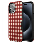 Checked Twice | Red Plaid Case