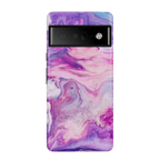 Tie Dying Over You | Purple Marble Google Pixel Case