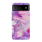 Tie Dying Over You | Purple Marble Google Pixel Case