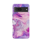 Tie Dying Over You | Purple Marble Google Pixel Case