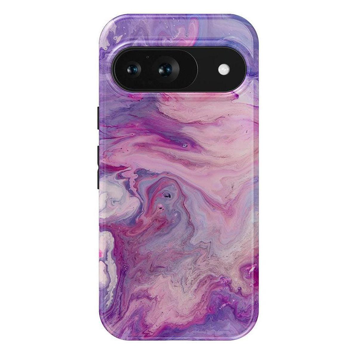 Tie Dying Over You | Purple Marble Google Pixel Case