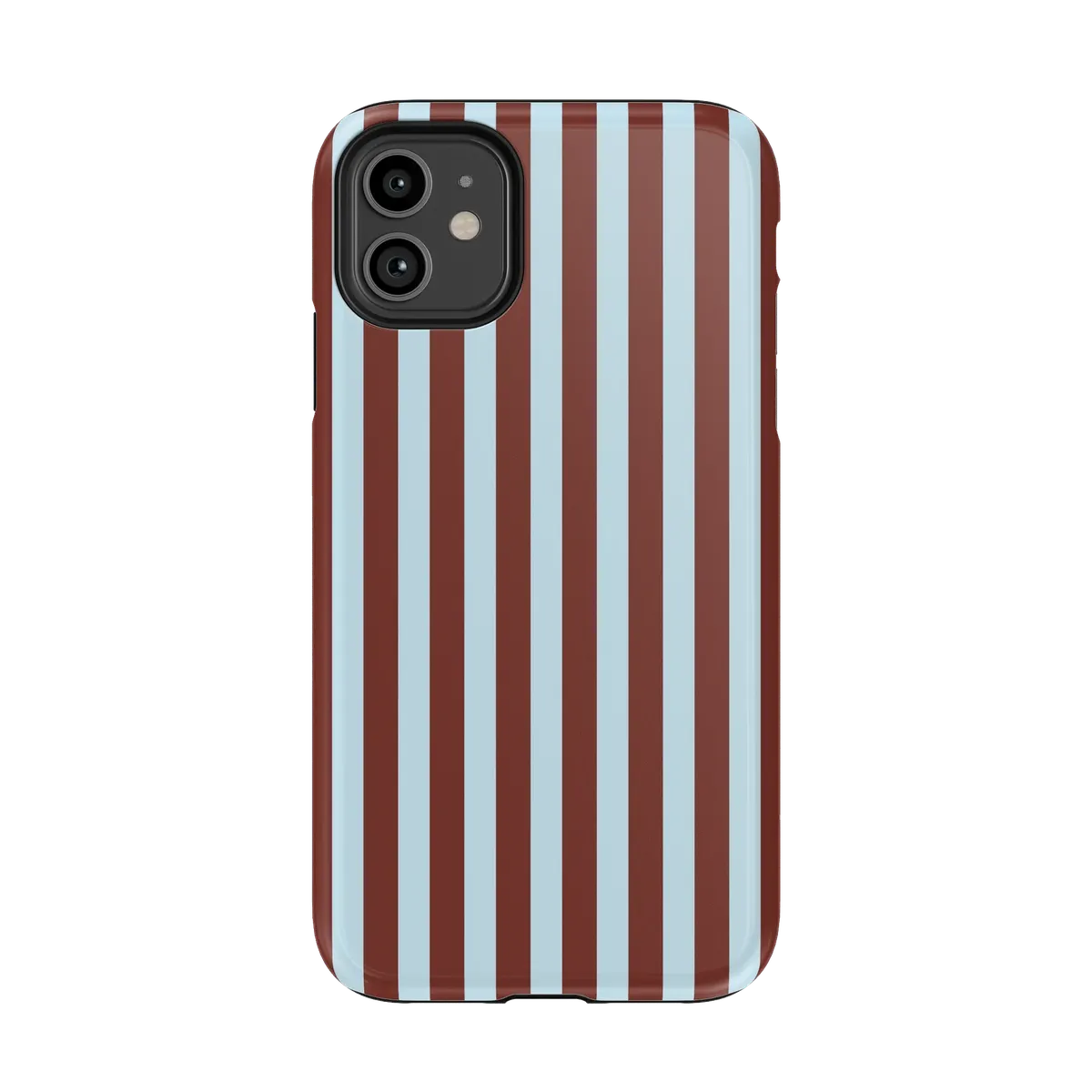 Sunday in Brooklyn | Blue Stripes Case