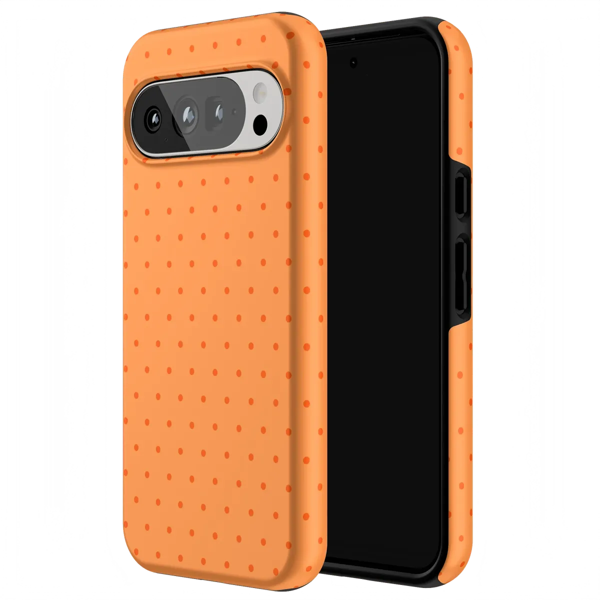 On the Dot | Orange Polka Dot Case