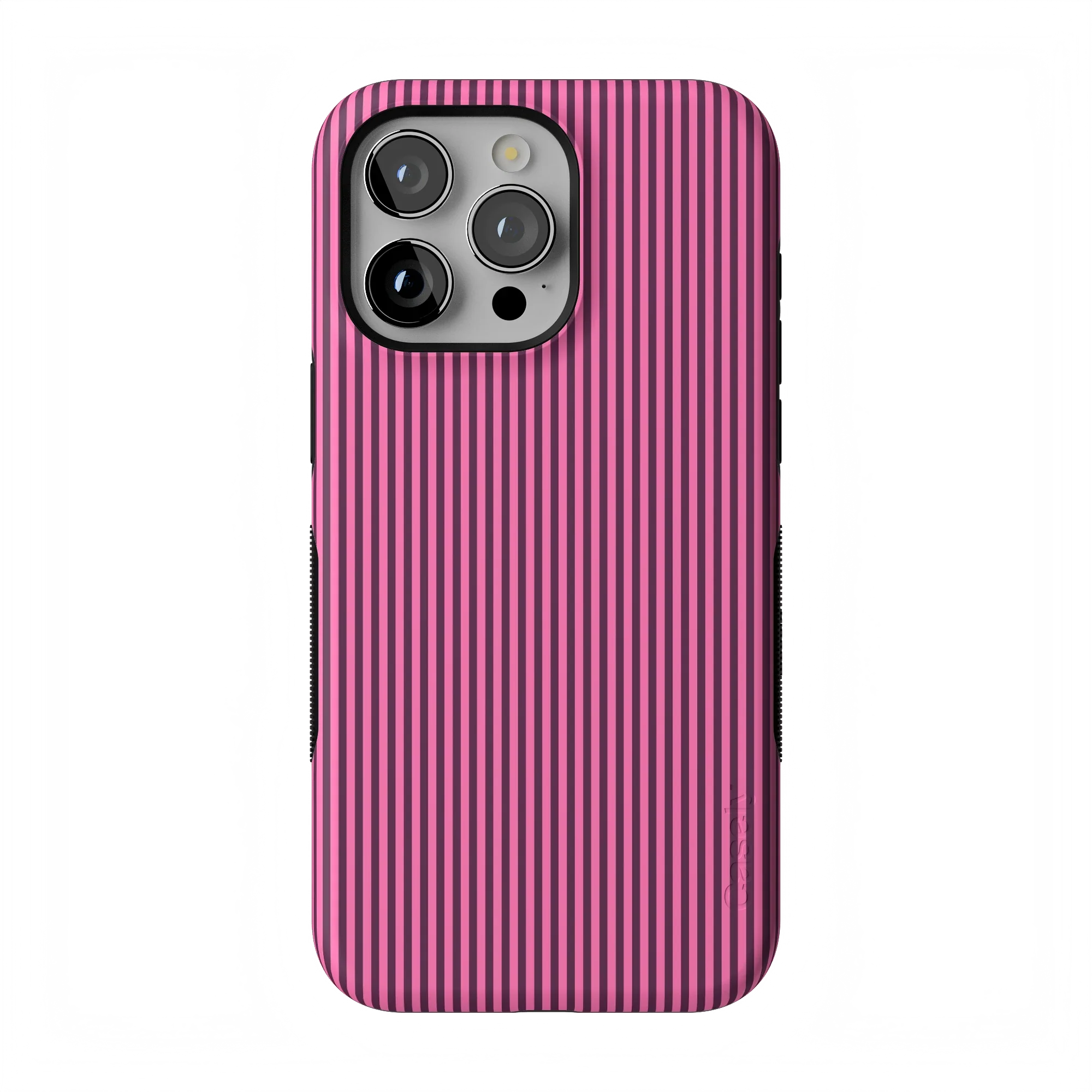 Stripes and the City | Pink & Purple Pinstripe Case