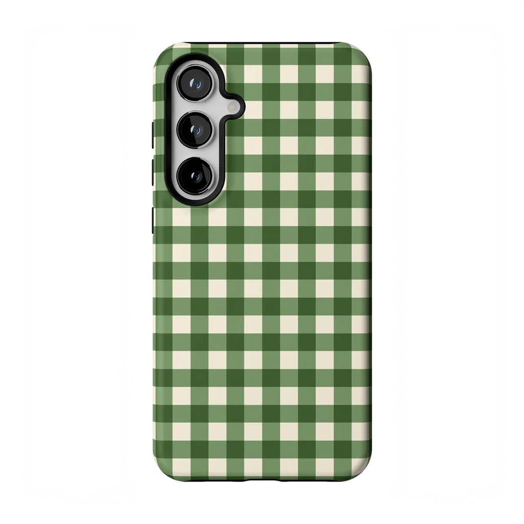 Checked Twice | Green Plaid Case