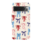 American Girlie | Red White & Blue Bows Case