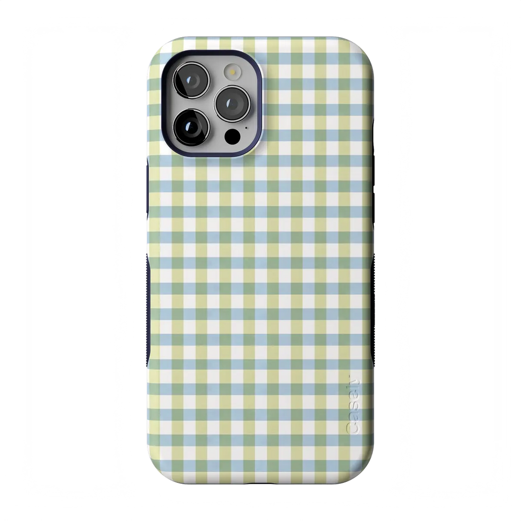 Pastel Picnic | Blue & Green Gingham Case