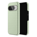 On the Dot | Green Polka Dot Case