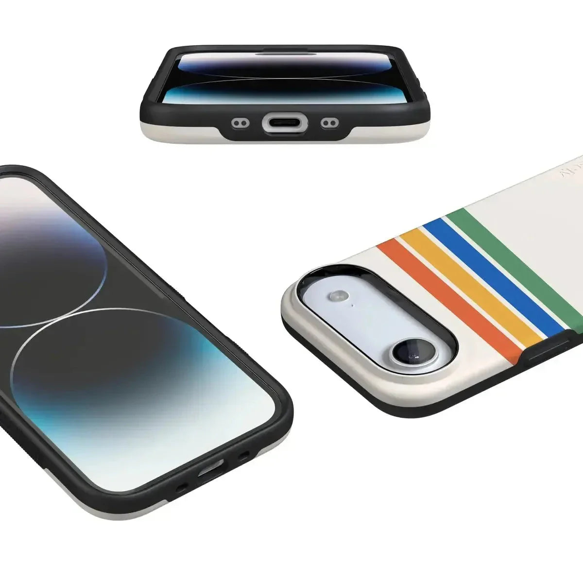 Totally Groovy | Rainbow Stripes Color Block Case