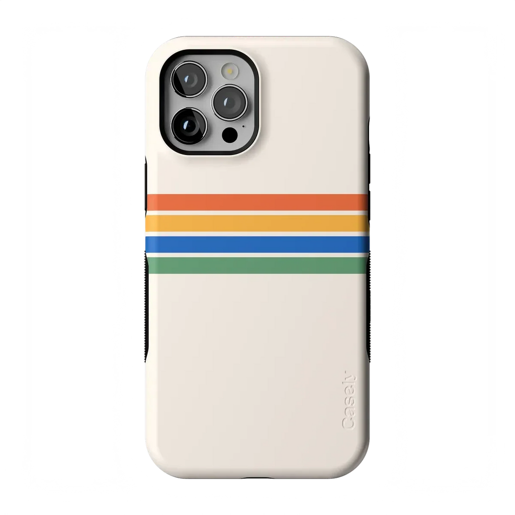 Totally Groovy | Rainbow Stripes Color Block Case