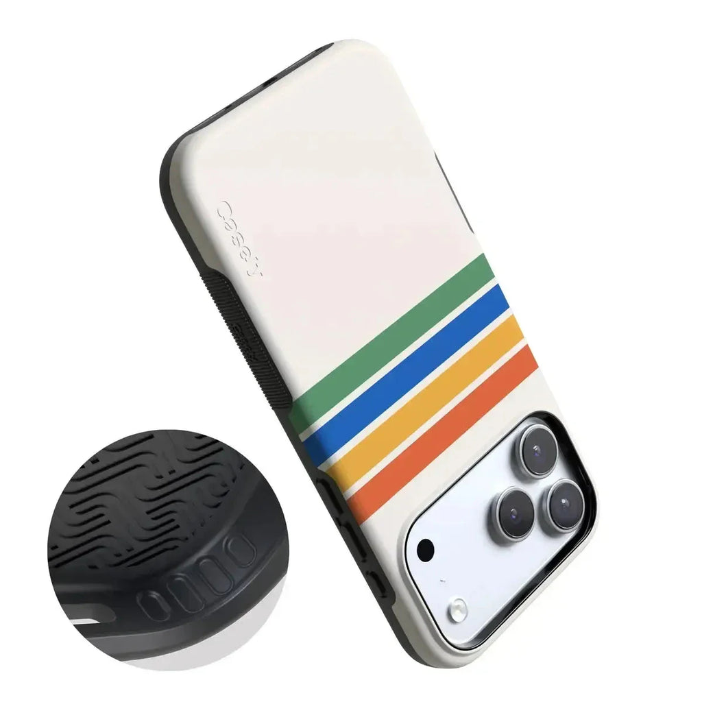 Totally Groovy | Rainbow Stripes Color Block Case