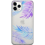 Tropical Blues | Palm Leaves Floral case