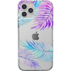 Tropical Blues | Palm Leaves Floral case