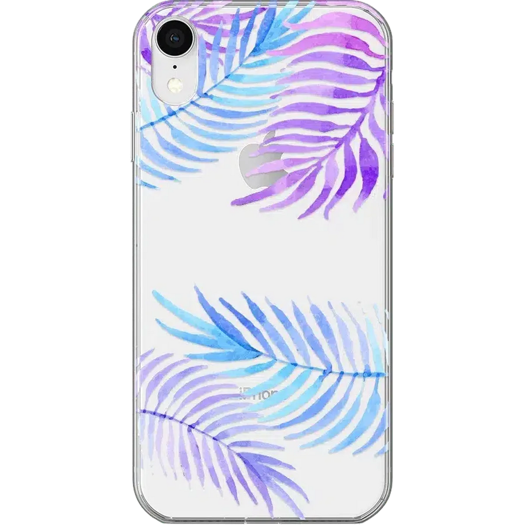 Tropical Blues | Palm Leaves Floral case