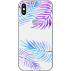 Tropical Blues | Palm Leaves Floral case