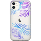 Tropical Blues | Palm Leaves Floral case
