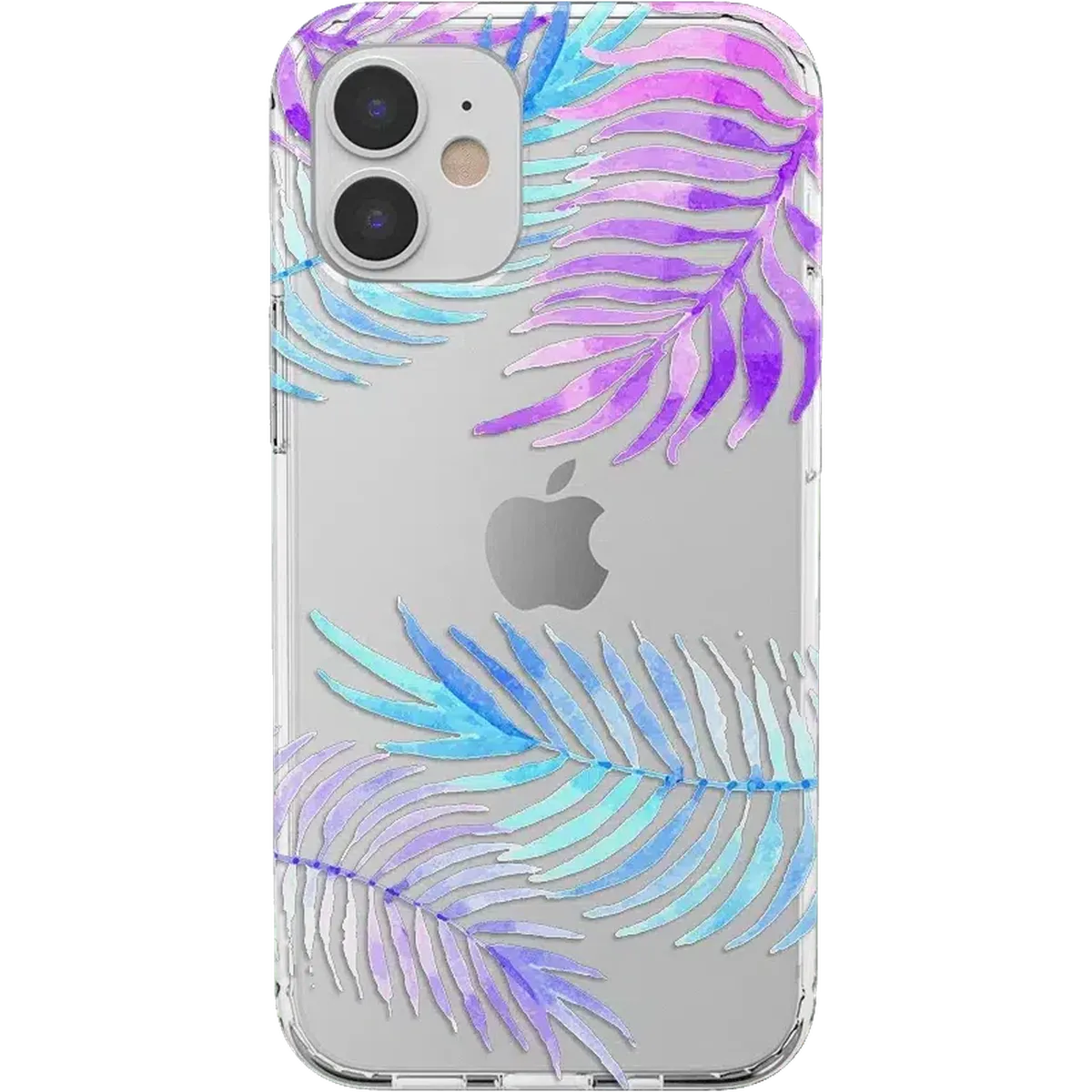Tropical Blues | Palm Leaves Floral case