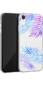 Tropical Blues | Palm Leaves Floral case