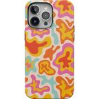 Tropical Color Splash | Abstract Retro Case