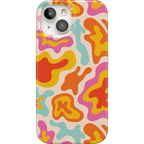 Tropical Color Splash | Abstract Retro Case