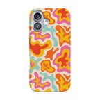 Tropical Color Splash | Abstract Retro Case