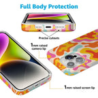 Tropical Color Splash | Abstract Retro Case