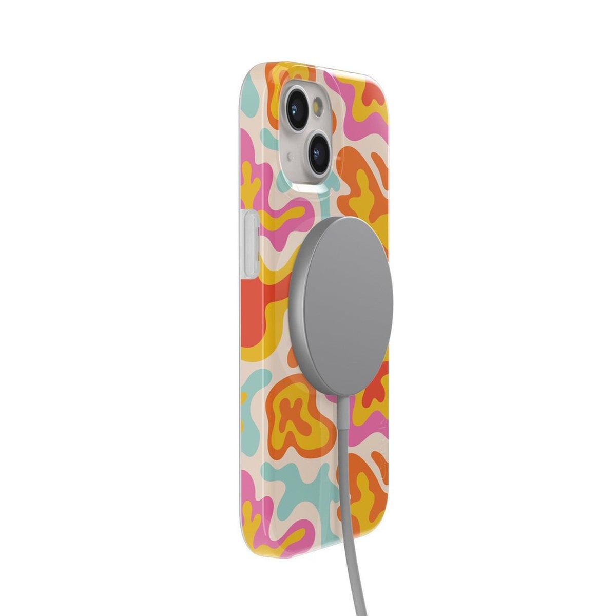 Tropical Color Splash | Abstract Retro Case