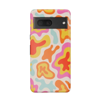 Tropical Color Splash | Abstract Retro Google Pixel Case